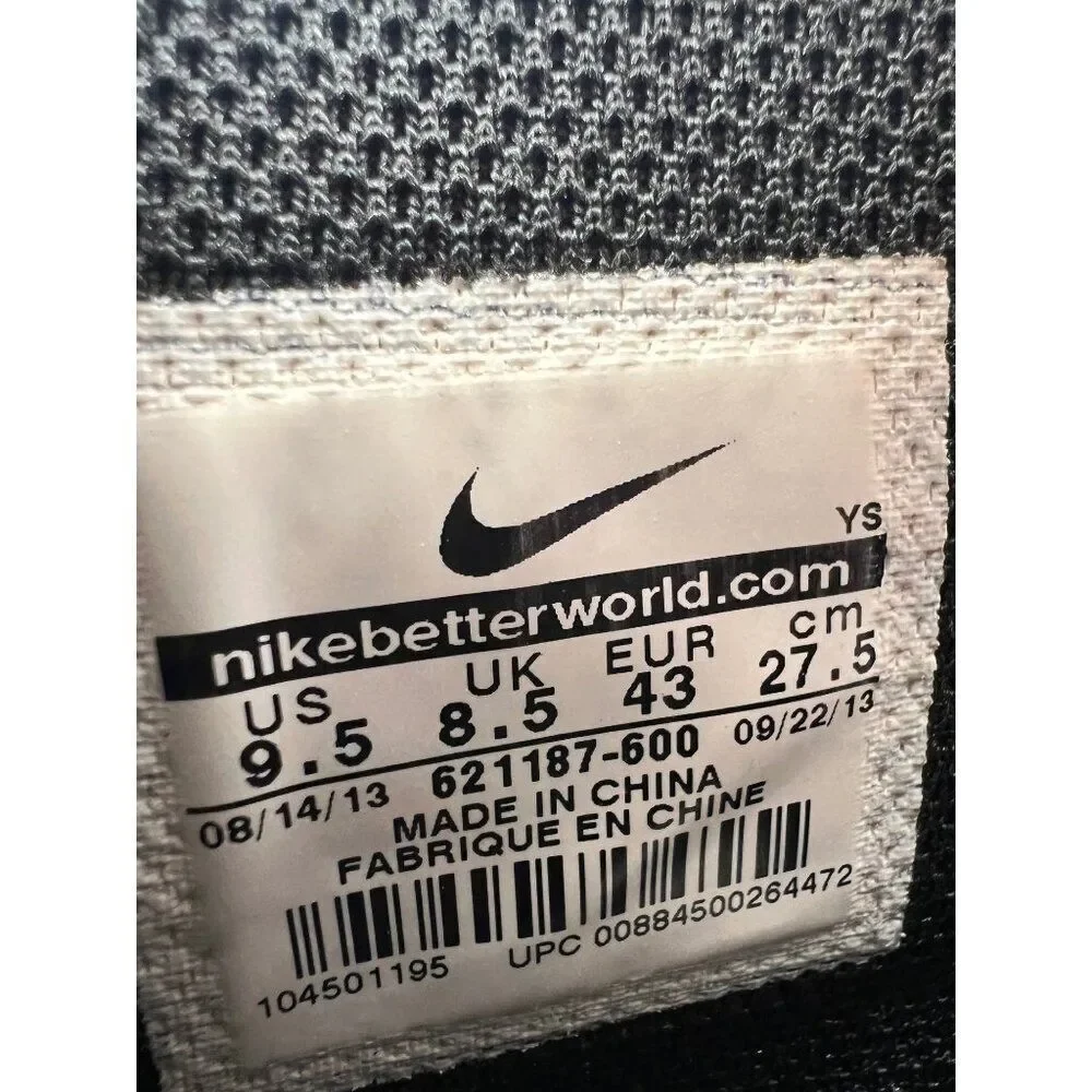 Nike Men Vandal High University Red Sneakers Size 9.5